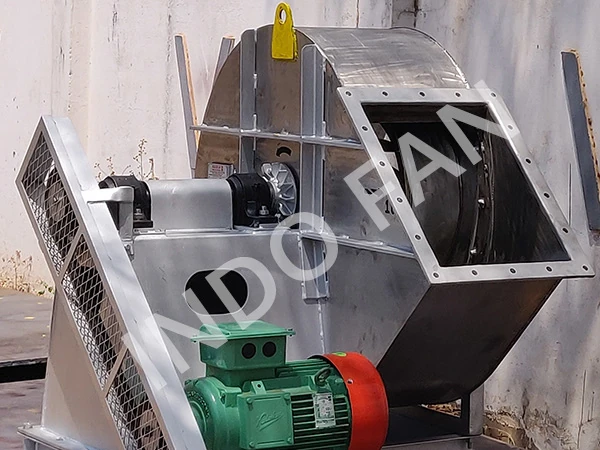 Centrifugal Blower for Heat Treatment Plants